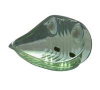 Eighosee Cama para Gatos con Ventosa Colgante, Columpio, Alféizar de Ventana Extraíble, Cama Colgante de Vidrio, Suministros para Mascotas, Transparente, Verde