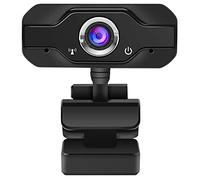 Eighosee Cámara web para PC 720P Full HD, cámara web USB para escritorio y portátil, cámara web de transmisión en con micrófono, cámara web de video de pantalla