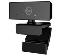 Eighosee Cámara web USB 1080P HD para Videoconferencia, Cámara Ordenador Videoconferencia, Micrófono Integrado que Absorbe el Sonido para Transmisión