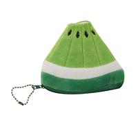 Eighosee Cartera con diseño de frutas para monedero, monedero, monedero, regalo para mujer (fruta verde kiwi), Fruta de kiwi verde, Talla única