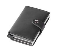 Eighosee Cepillo de metal de seguridad para tarjetas de crédito, clip elástico, desmagnetización automática, Black, Talla única