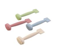 Eighosee Cepillo de Silicona de Doble Cabezal para, Herramienta Limpieza y Aplicador de Maquillaje para Mujeres, Elementos Esenciales para el Cuidado de la Piel Hogar