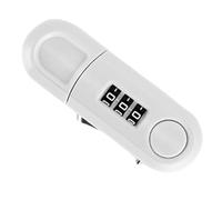 Eighosee Cerradura con Contraseña para Cajón, Cerradura Seguridad para Puerta Gabinete Sin Perforaciones, Cerradura Doble Apertura para Refrigerador, Cerradura Antirrobo para Oficina Casa