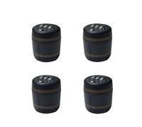 Eighosee Cerradura de Plástico para Botella de Vino Secreta para Tapón de Vino, Tapa de Botella con Contraseña, Accesorios para Vino, Regalos, Negro