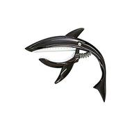 Eighosee Clip de tono de aleación para guitarra eléctrica acústica folk y ukelele, color negro