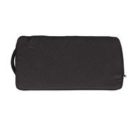 Eighosee Cojín antideslizante para aliviar el dolor de rodilla y pies, diseño de medio cilindro y oficina (negro)