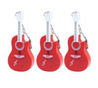 Eighosee Colgante de Llave de Violín Rojo, Accesorios Colgantes de, con Luz LED, de Violín