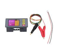 Eighosee Comprobador de Resistencia Interna de Voltaje de Batería con Pantalla LCD, Comprobador de Batería de Litio 18650, Detección de Voltaje Universal, B
