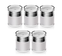 Eighosee con Bomba Sin Aire de 1.7 Oz Contenedor de Humectante con Bomba Envase CosméTico Sin Aire VacíO Contenedor de LocióN de Viaje