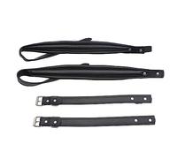 Eighosee Correa de AcordeóN de Impermeable Ajustable 16-120 AcordeóN Correa de Hombro Universal (Negro)