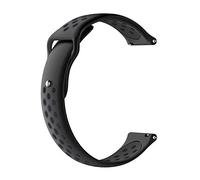 Eighosee Correa de reloj deportiva para Vivoactive3 Music Forerunner2, correa de repuesto de silicona suave para Vivoactive3 Music Forerunner2, correa negra