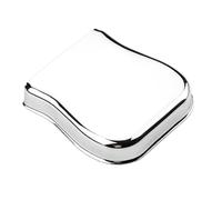 Eighosee Cubierta Protectora para Puente de Guitarra de Metal Plateado, Herramienta de Cubierta Musical para Guitarra Eléctrica TL