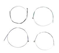 Eighosee - Cuerda de violín moderada GDAE, tamaño común, profesional, agudos, cromado, tamaño común, acorde duradero