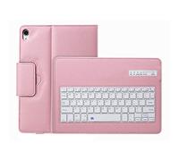 Eighosee de teclado para Pro 11 2018 con teclado inalámbrico extraíble y ranura para lápiz para Pro 11 2018 (rosa)