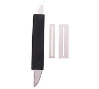 Eighosee de trastes de guitarra profesional, herramienta luthier de acero inoxidable para trastes de guitarra con abrasivos de diamante para ukelele