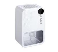 Eighosee Deshumidificador PortáTil de 1100 Ml, Absorbente de Humedad, Temporizador, Luz Colorida, Secador de Aire Silencioso para el Hogar, Dormitorio, BañO, Enchufe de la UE