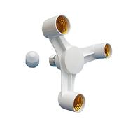 Eighosee E27 una E27 Bombillas LED Extendidas Soporte Adaptador Divisor de Enchufe FotografíA de Estudio FotográFico