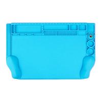 Eighosee Estación de soldadura de silicona con aislamiento térmico, resistente al , almohadilla aislante para reparación