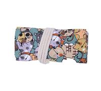 Eighosee Estuche de lona para lápices, organizador de viaje para dibujar, para artistas, estuche para (no incluye lápiz) (36 agujeros), color, 36-Holes