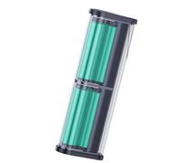 Eighosee Estuche Transparente para BateríA Externa 6X18650 de 22,5 W con Carga RáPida, Puerto USB Tipo C y LED, Color Negro.