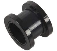 Eighosee Expansores De Camillas Para Los Oídos Tapones Para Túneles De Oído De Acero Inoxidable 1.6-10Mm Juego De 16 Piezas Negras