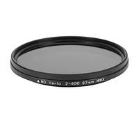 Eighosee Filtro ajustable ND2-400 de 67 mm, regulador, filtro gris medio, filtro, filtro de densidad gris media