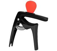 Eighosee Folk Guitar Capo Plug-In Paddle Multi-Funcional Metal Capo Electric Wood Guitar Capo