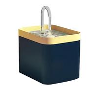 Eighosee Fuente de Agua para Mascotas, Filtro AutomáTico, USB, EléCtrico, Silencioso, Bebedero para Mascotas, 1,5 L, RecirculacióN, Filtro, Bebedero para Gatos, Mascotas, Azul Oscuro