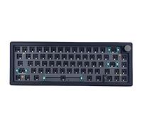 Eighosee GMK67 Kit espaciador de teclado mecánico de intercambio en caliente RGB retroiluminado Bluetooth 2.4G inalámbrico 3 modos (negro)