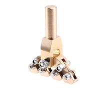 Eighosee Herramienta de Prensado de Trastes Fractal para Guitarra Empujador Fractal para Guitarra Diapasón con Curvaturas de Radio Variadas