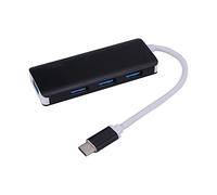 Eighosee Hub USB 3.0 Hub de 4 puertos USB divisor para cuatro puertos USB 3.04