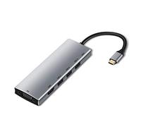 Eighosee Hub USB C para Pro/Air, Pro 6 en 1 USB C con VGA, entrega de energía USB C 4K, 3 concentradores USB 3.0