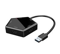 Eighosee Hub USB con 4 puertos USB 3.0 para Pro, PC, unidad flash, disco duro móvil y más