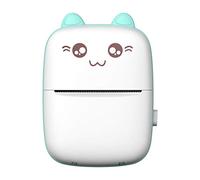 Eighosee Impresora Pocket Wrong para teléfono móvil, Bluetooth, impresión de notas fotográficas para estudiantes (azul + )