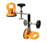 Eighosee Instalador de Juntas de Encimera de 90 Grados, Herramienta de Instalación de Piedra en Ángulo Recto de Acero Inoxidable, Ventosa Doble