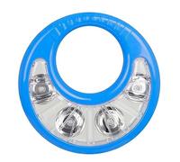 Eighosee Instrumento de PercusióN Orff Anillo de Mano Anillo de Campana ABS Anillo de Tambor de Flores KTV Anillo de Mano Campana MúSica Juguete Anillo de Pandereta