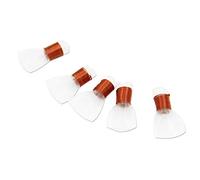 Eighosee Instrumento musical de plástico para cuerno de cañas, cuerno D, caña mediana y pequeña