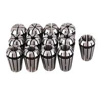 Eighosee Juego de 13 pinzas ER11 de 1 a 7 mm para grabado de herramientas de fresado