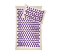 Eighosee Juego de Esterilla y Almohada de Acupresión para Aliviar el Dolor de Cuello, Pies y Espalda: Esterilla de Yoga con Puntos de Presión para Masaje de Tejido Profundo