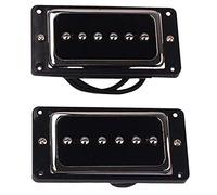 Eighosee Juego de humbucker para guitarra Alnico 5 tonos P90 de cobre enrollado a mano para instrumentos, accesorios de guitarra eléctrica