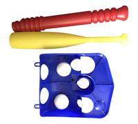 Eighosee Juego de Pelota de Camiseta, Juguete de Béisbol, para Niños Mayores de 18 Meses, Pelota de Juguete para Exteriores para Niños