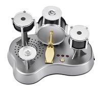 Eighosee Juego de Tambores para NiñOs, Juego de Tambores para Dedos, Minitambor ElectróNico para Dedos, Tambor TáCtil PortáTil para Dedos, Novedoso Tambor de Escritorio, Regalo para NiñOs