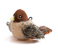 Eighosee Juguete Interactivo para Gatos con Forma de Pájaro Que Aletea: Pájaro Que Simula un Canto, Juguete Atractivo para Gatos, Duradero y Divertido