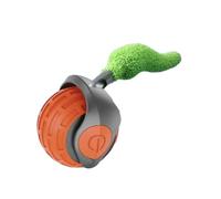 Eighosee Juguete Interactivo para Gatos Nueva Generación, Juguete Interactivo Inteligente para Gatos Interior, Pelota Juguete para Gatos con Movimiento Automático y de Color Naranja