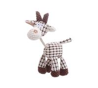 Eighosee Juguetes para Perros, Juguete de Peluche con Chirriador Inmortal para Masticadores Agresivos, Lindos Juguetes Suaves para Perros para Limpieza de Dientes A