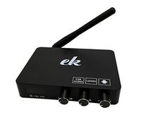 Eighosee K2 - Micrófono inalámbrico para reproductor de karaoke para el hogar, mezclador de sonido digital para Android y PC