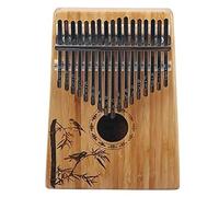 Eighosee Kalimba - Piano de pulgar 17, piano de dedo Mbira, instrumento africano con martillo de afinación, para niños y adultos principiantes