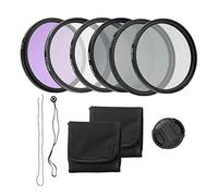 Eighosee Kit de lentes UV FLD de cámara de 58 mm y juego de filtros de densidad ND
