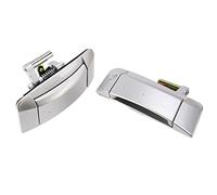 Eighosee Kit de manija exterior de puerta 80607-CD41E, 80606-CD01E para 350Z 2003, 2004, 2005, 2006, 2007, 2008, 2009, lado del conductor y del pasajero