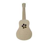 Eighosee Kit de ukelele de madera para bricolaje, guitarra hawaiana, regalo para principiantes, instrumentos musicales, cereza